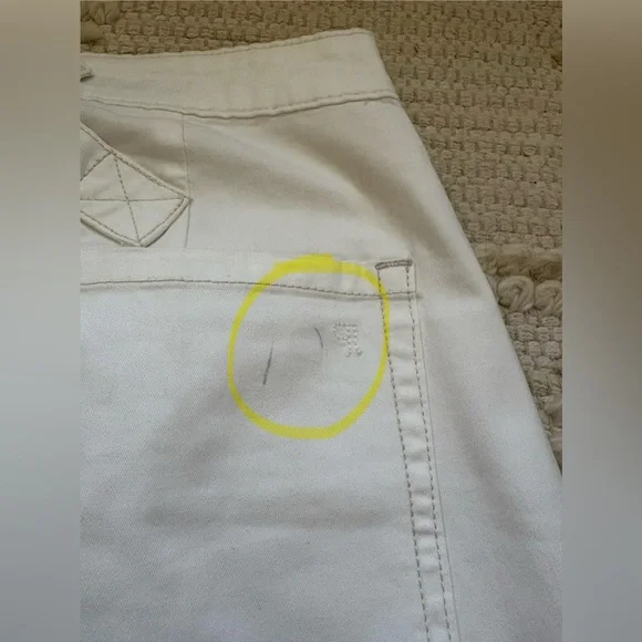 Pilcro puddle curve wide leg pants size 27 - Picture 13 of 16